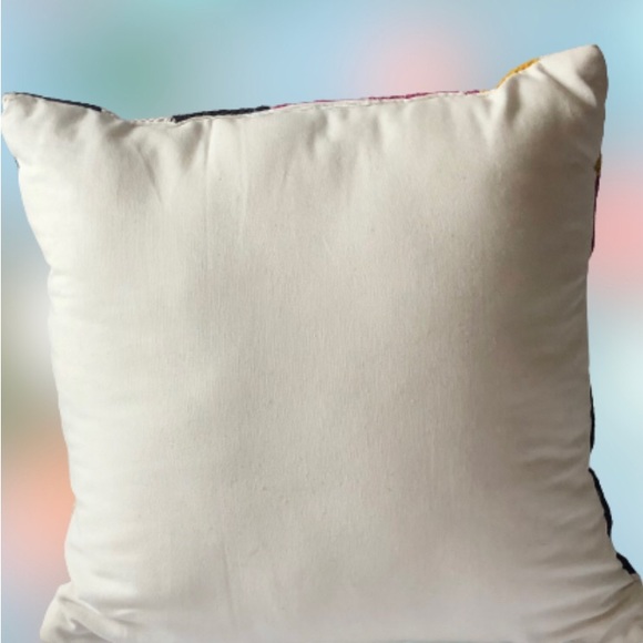 Accent Pillow Heavy Woven Fabric Multi Colors - Picture 5 of 6